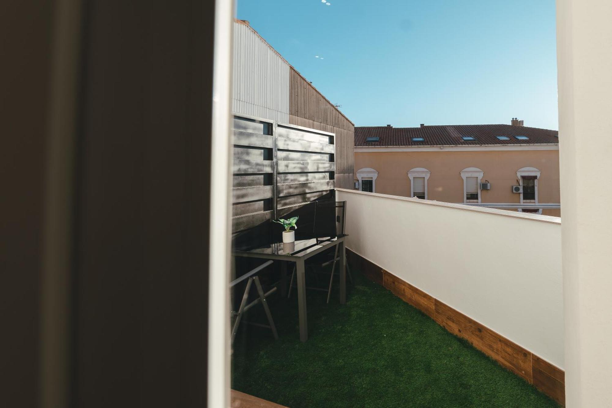Macarena Suites Caces Exterior foto