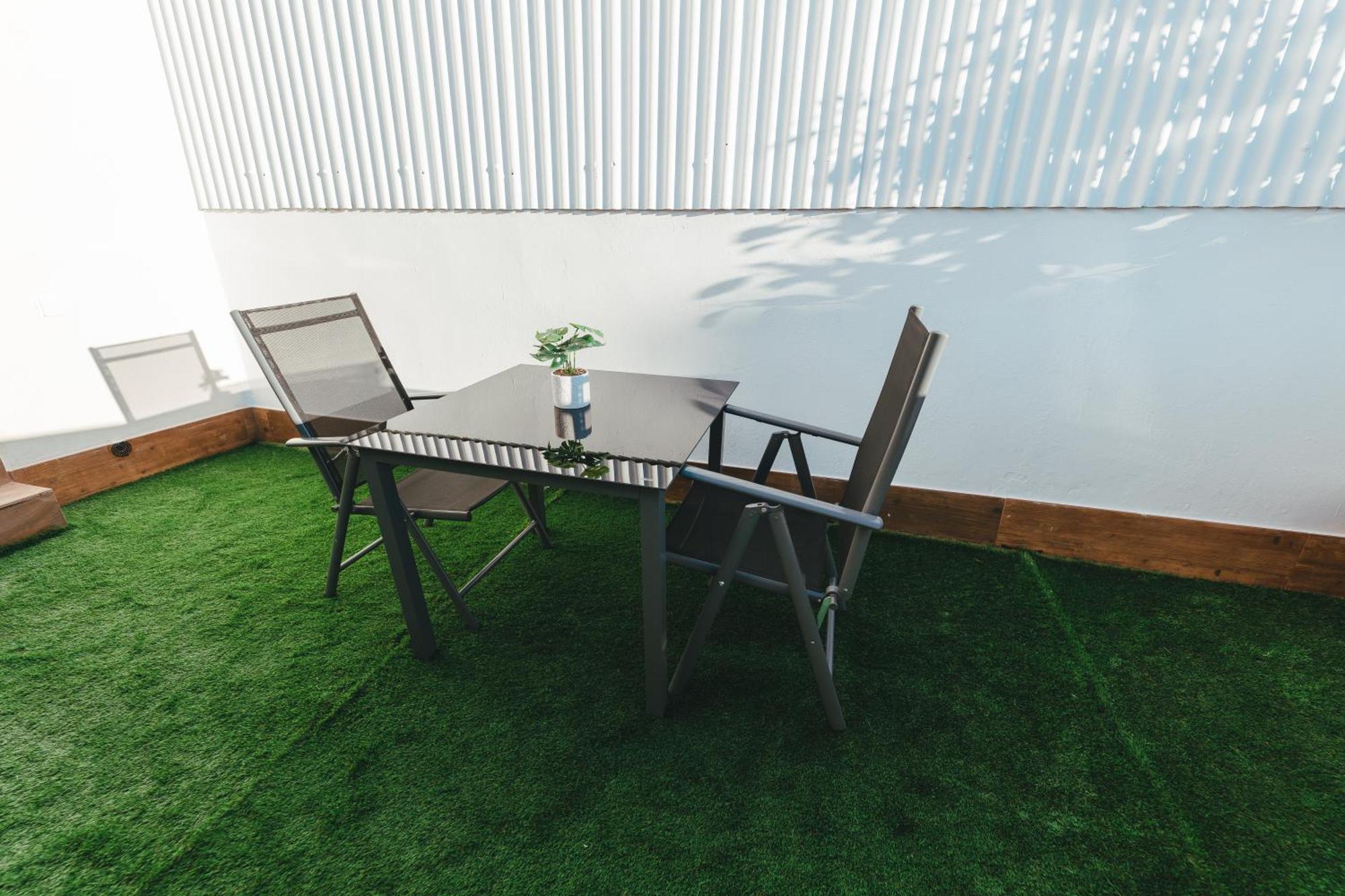 Macarena Suites Caces Exterior foto